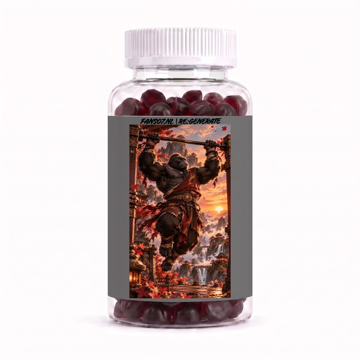 Ashwagandha + Vitamin D2 Gummies – 60 Gummies