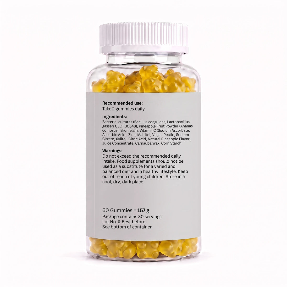 Vaginal Probiotic Gummies – 60 Gummies
