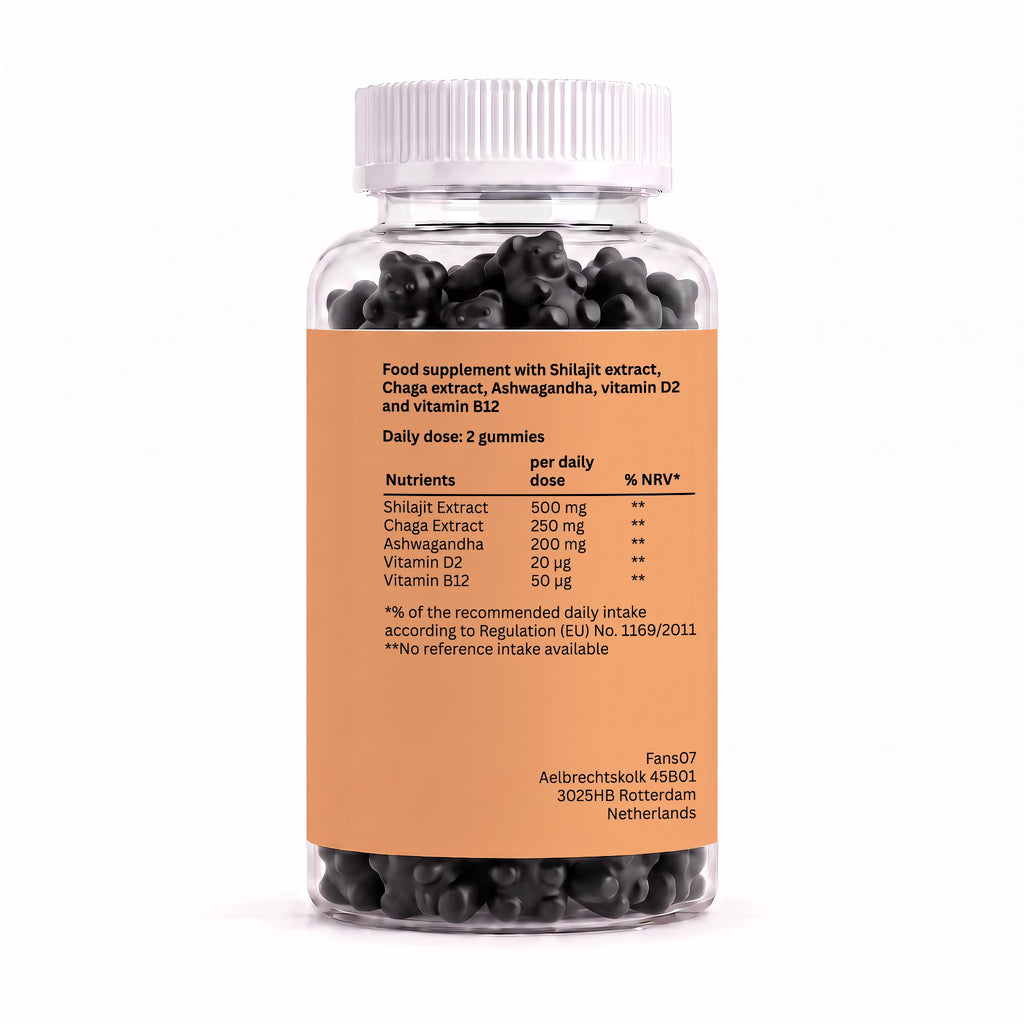 Shilajit Gummies – 60 Gummies