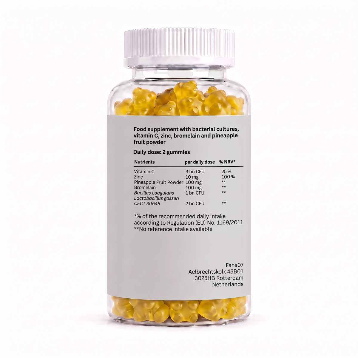 Vaginal Probiotic Gummies – 60 Gummies